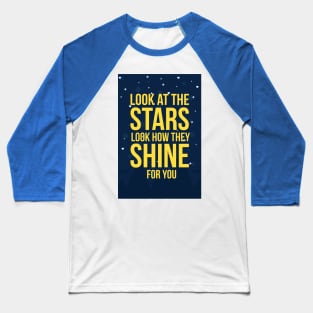 Look at the stars Baseball T-Shirt